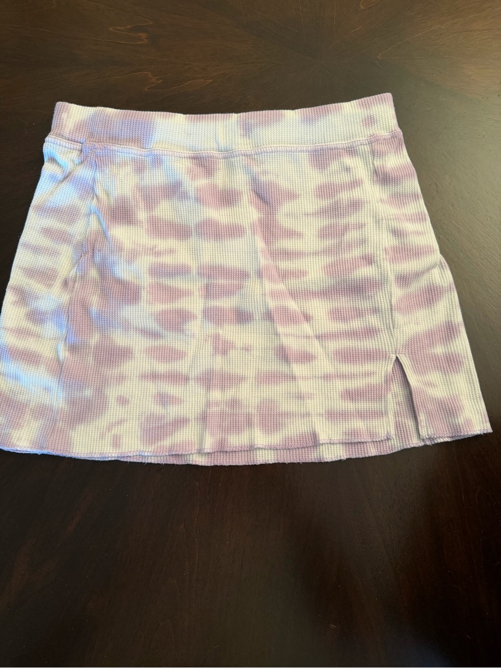 Tie-Dye Lilac Mini Skirt